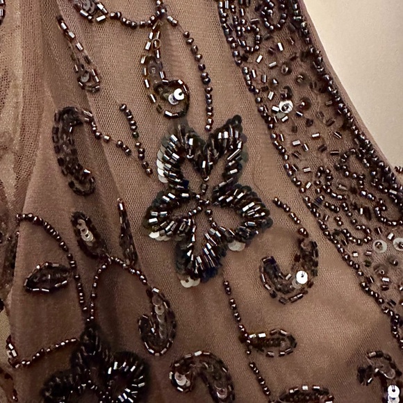 ***BRAND NEW*** Downton Abbey style hand beaded dress, Size: 16, NEVER WORN!! - Picture 6 of 9